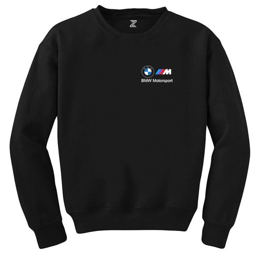BMW Logo M Power Motorsport 2 Siyah Sweatshirt