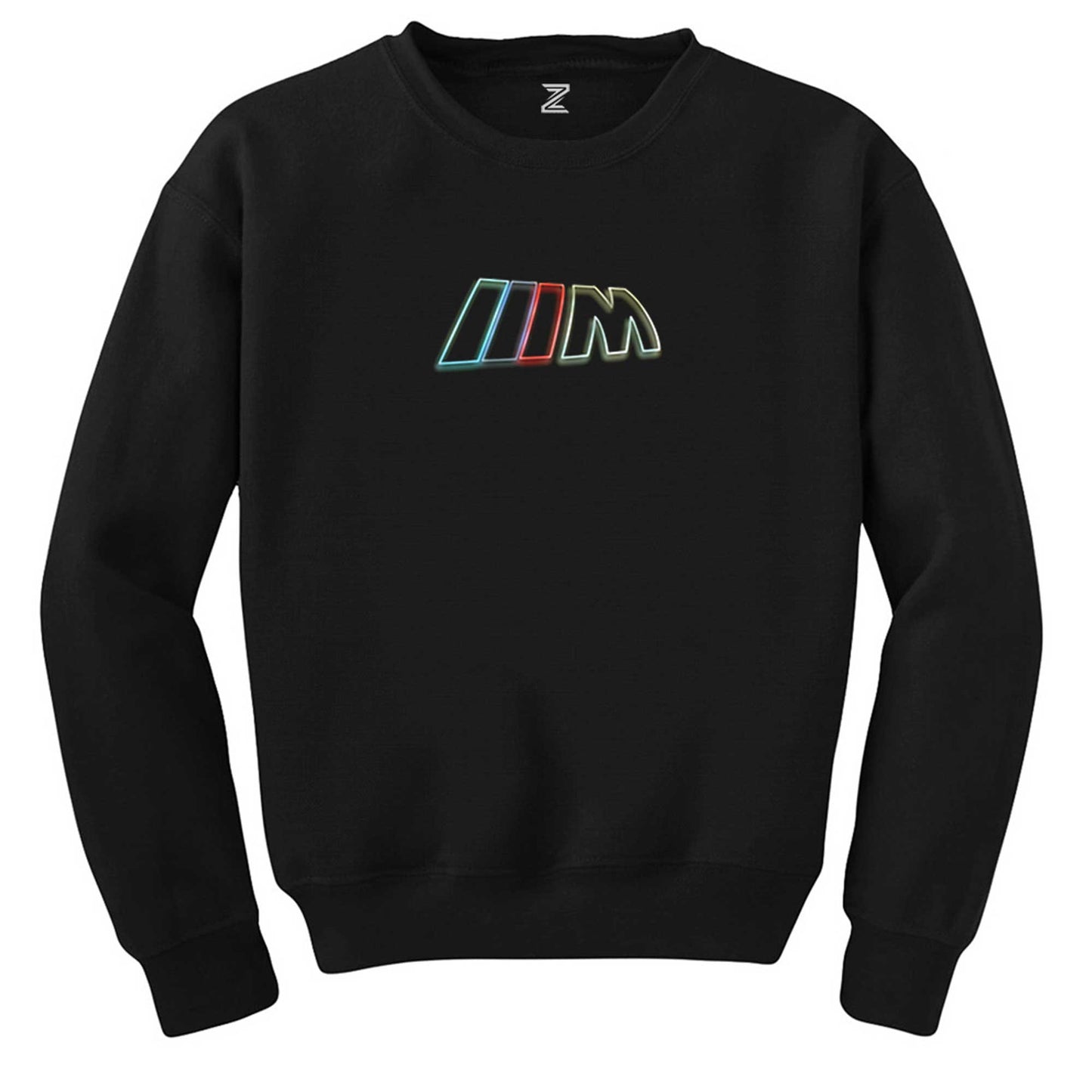 BMW M Power Neon Siyah Sweatshirt