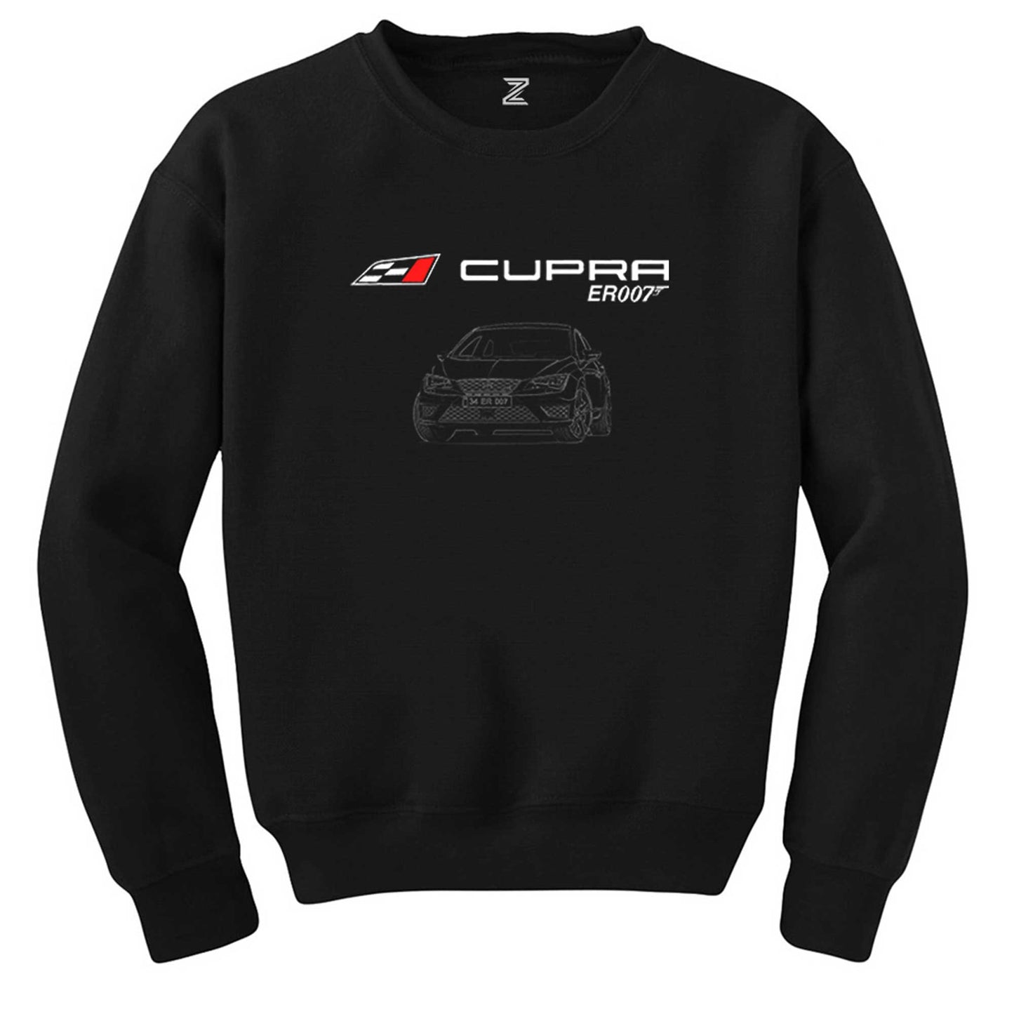 Seat Leon Cupra ER007 Siyah Sweatshirt