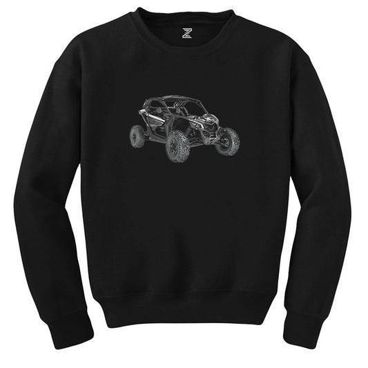 Can Am Off Road Siyah Sweatshirt