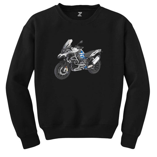 BMW GS Blue Siyah Sweatshirt