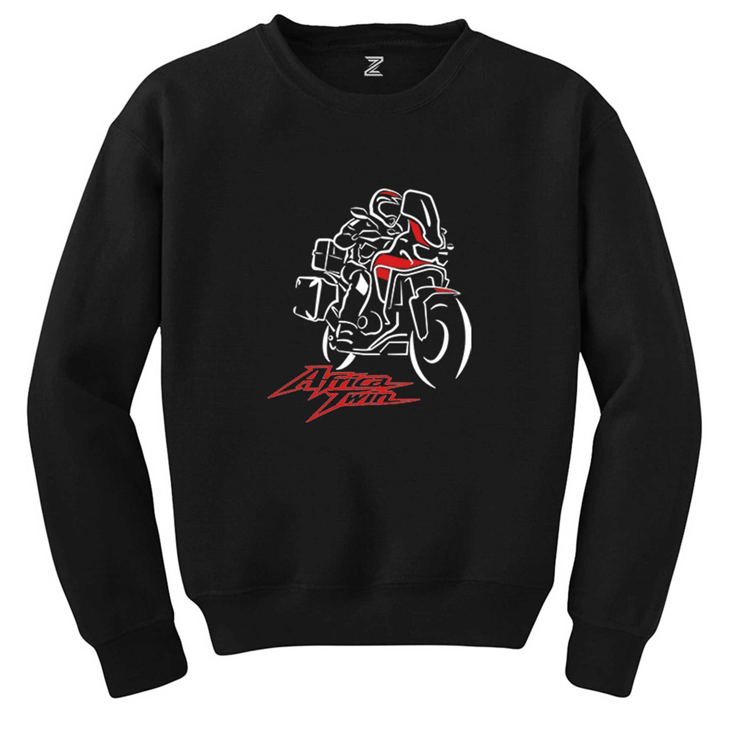 Honda Africa Twin CRF1000 Red Siyah Sweatshirt