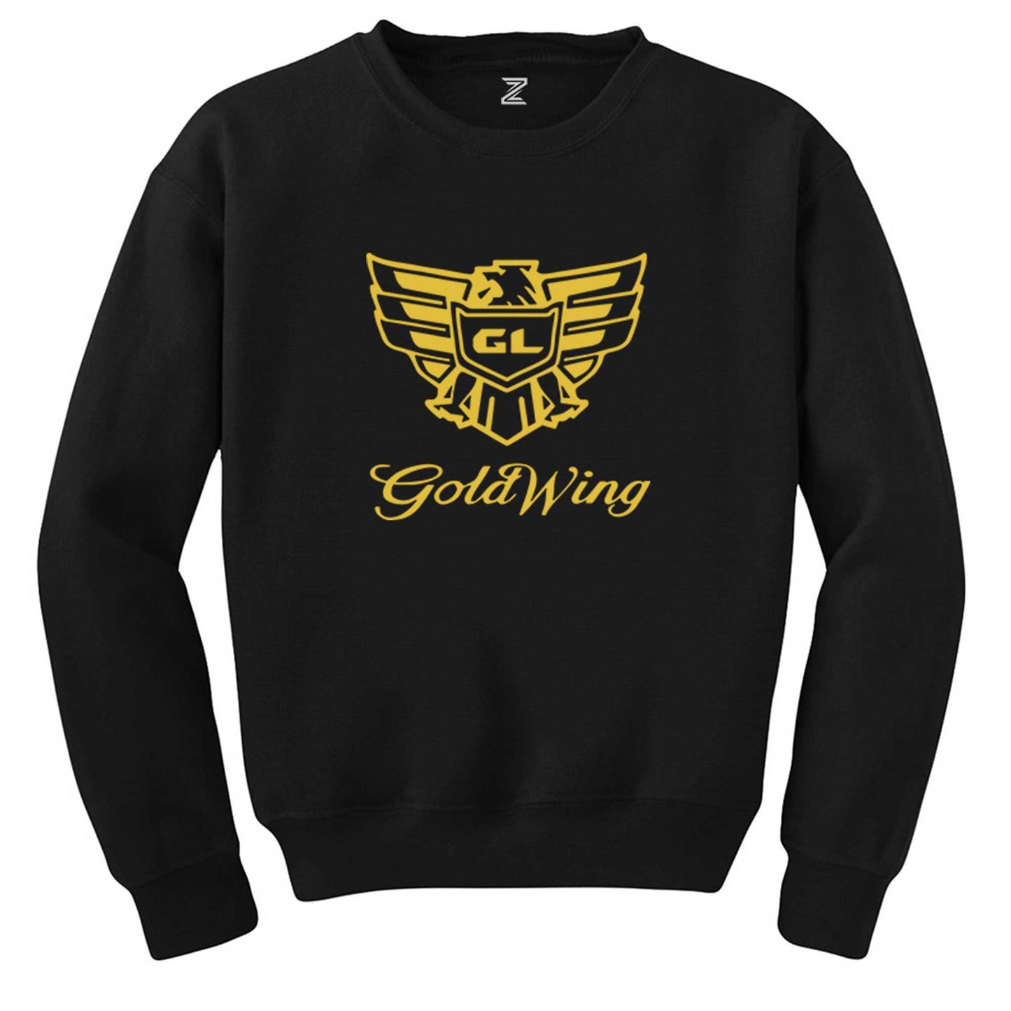 Honda Goldwing Gold Siyah Sweatshirt