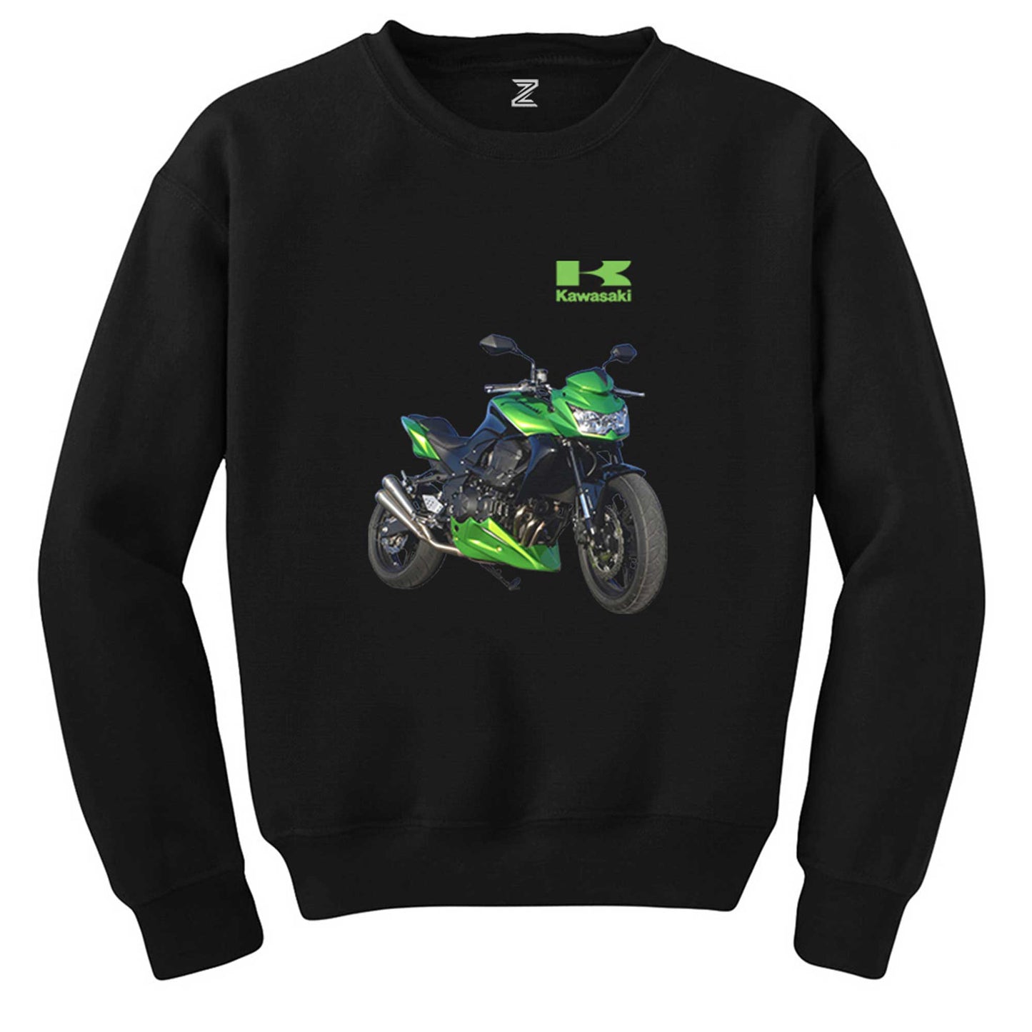 Kawasaki Z750 Siyah Sweatshirt