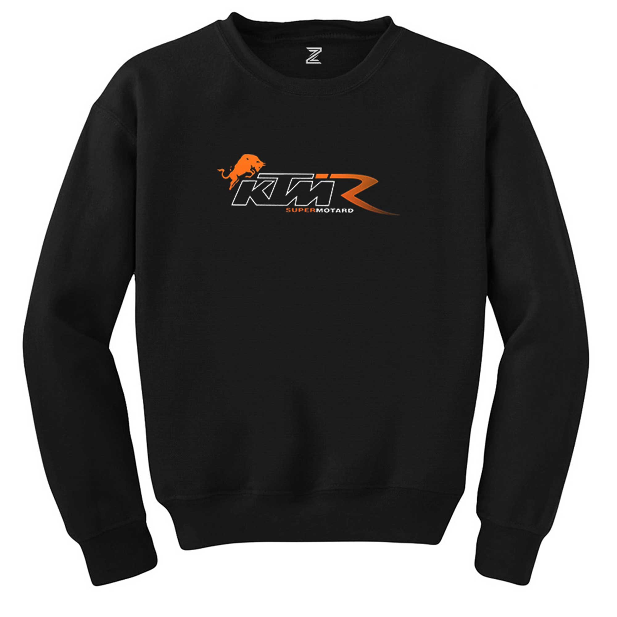 KTM Supermotard Siyah Sweatshirt