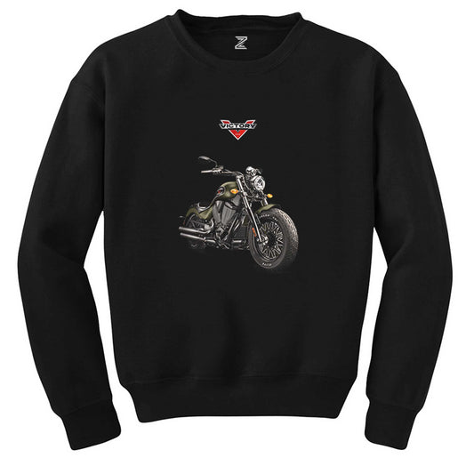 Victory Gunner Siyah Sweatshirt