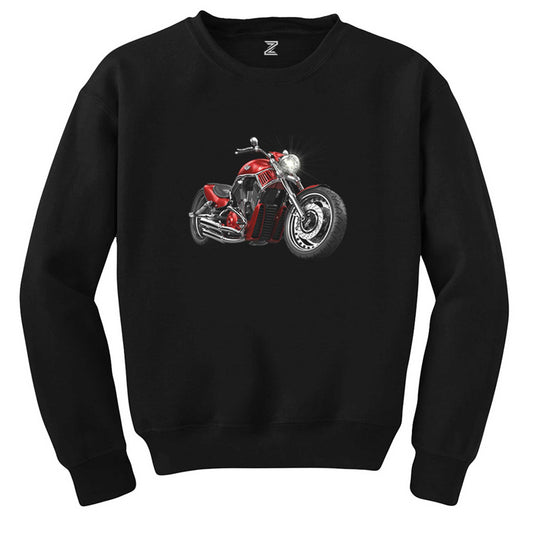 Chopper Cruiser Siyah Sweatshirt