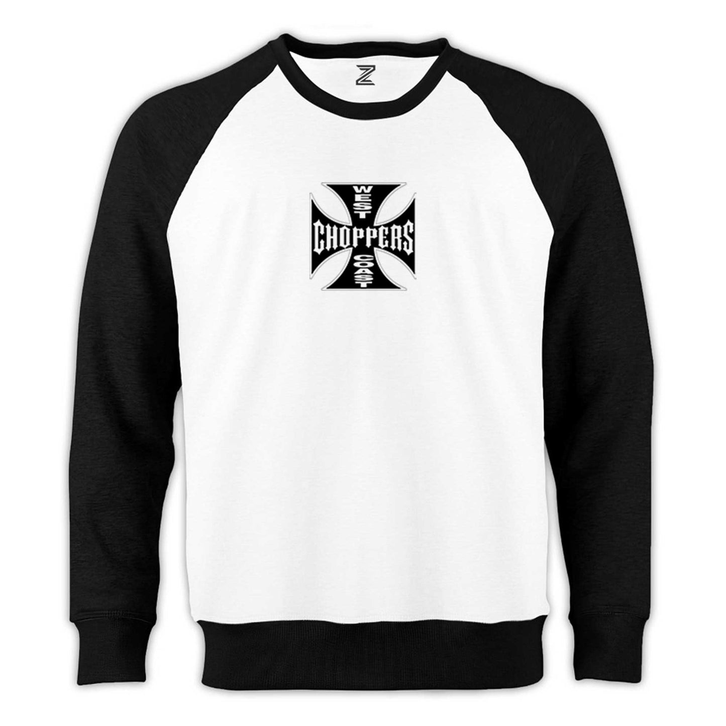 West Coast Choppers Reglan Kol Beyaz Sweatshirt