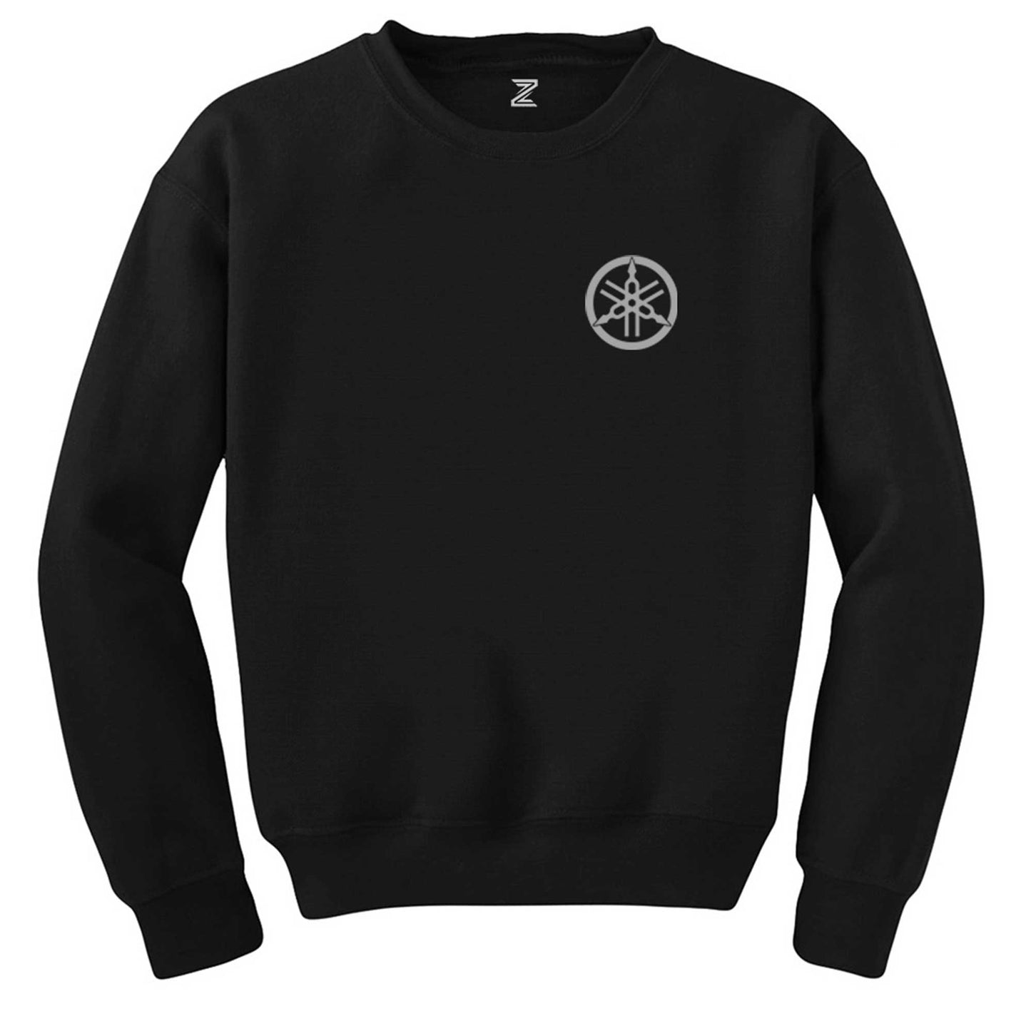 Yamaha Logo Mini Siyah Sweatshirt