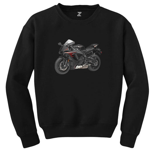 Yamaha YZF-R1 Siyah Sweatshirt