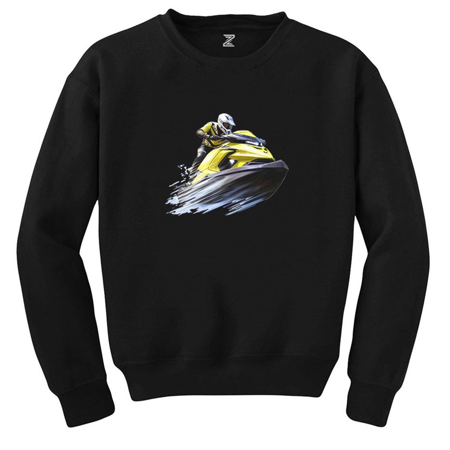Jetski Tour Siyah Sweatshirt