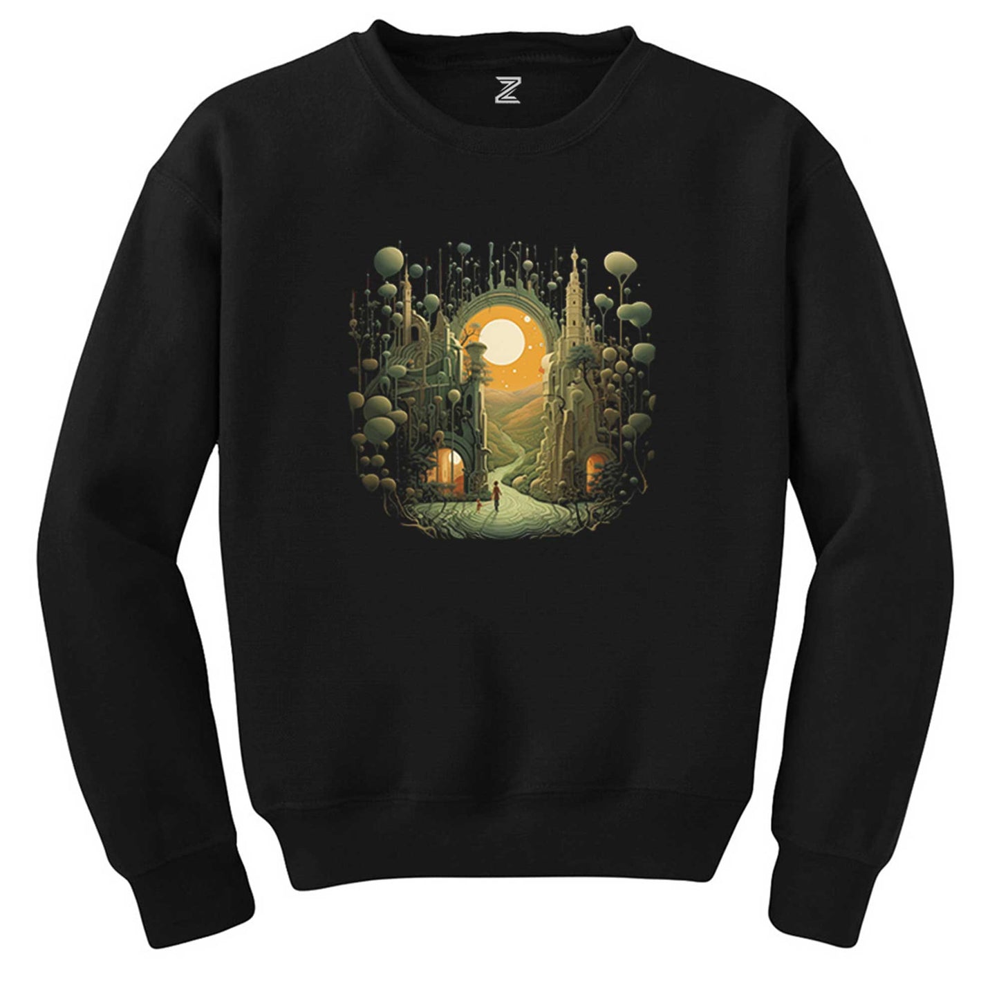 Journey To Hope Siyah Sweatshirt