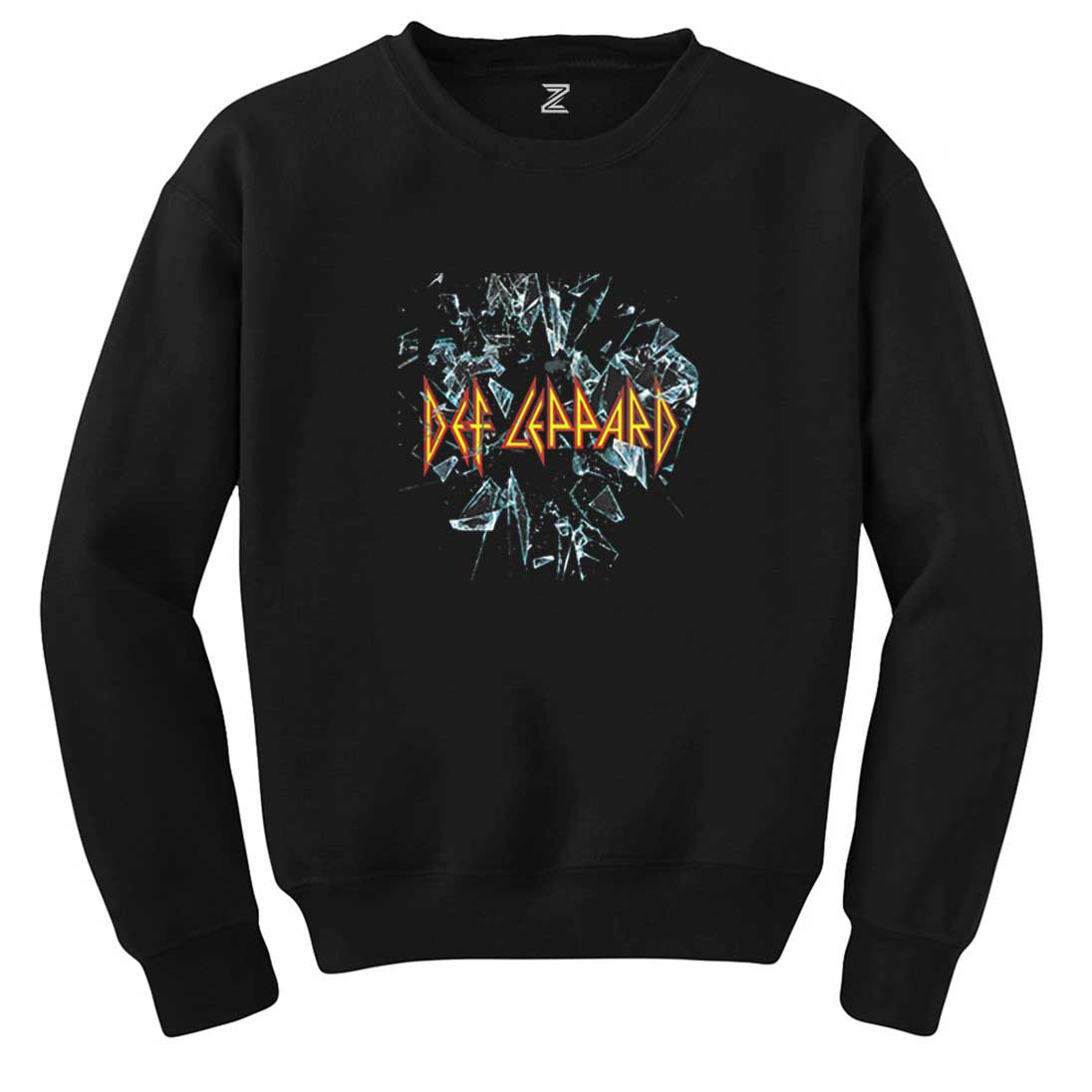 Def Leppard Breoken Siyah Sweatshirt