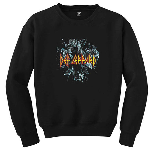Def Leppard Breoken Siyah Sweatshirt