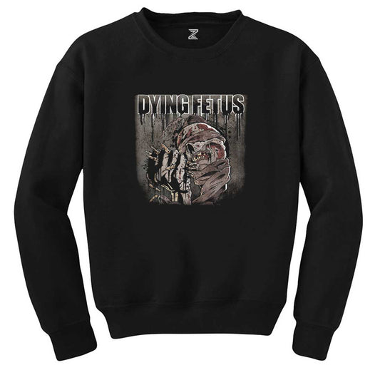 Fetus Skull Siyah Sweatshirt
