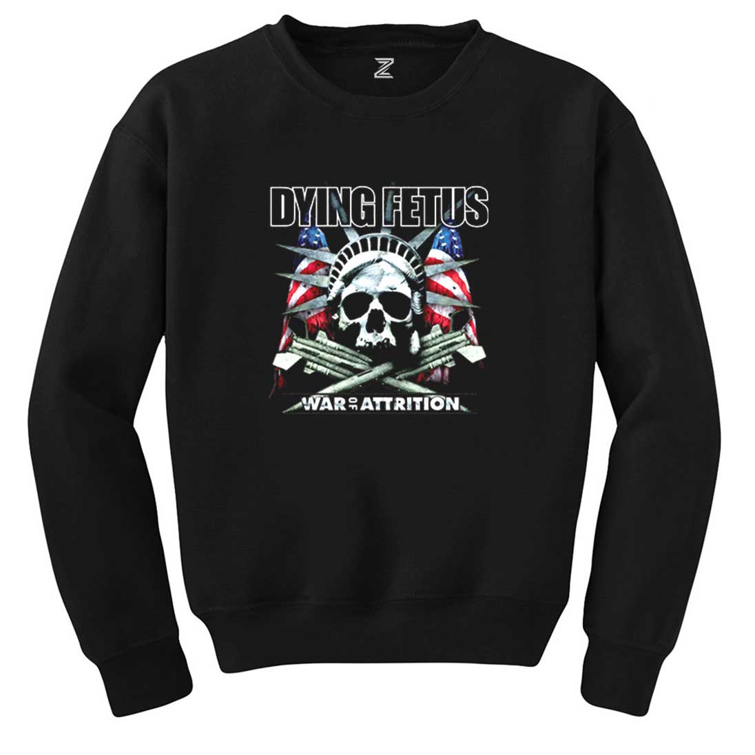 Dying Fetus War Of Attrition Siyah Sweatshirt