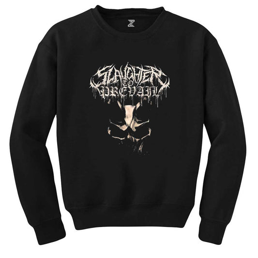 Slaughter To Prevail Misery Sermon Siyah Sweatshirt