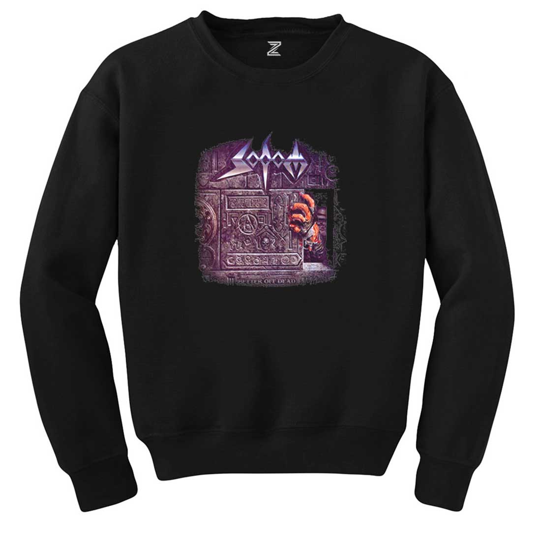 Sodom Better off Dead Siyah Sweatshirt