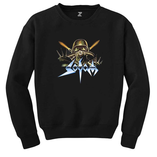 Sodom The Gelsenkirchen Siyah Sweatshirt