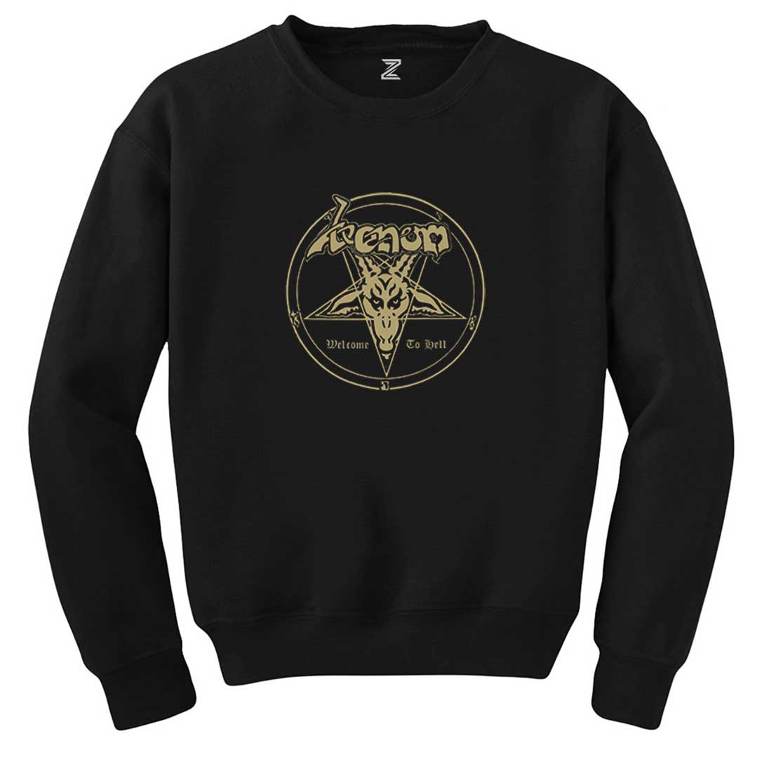 Venom Welcome To Hell Siyah Sweatshirt