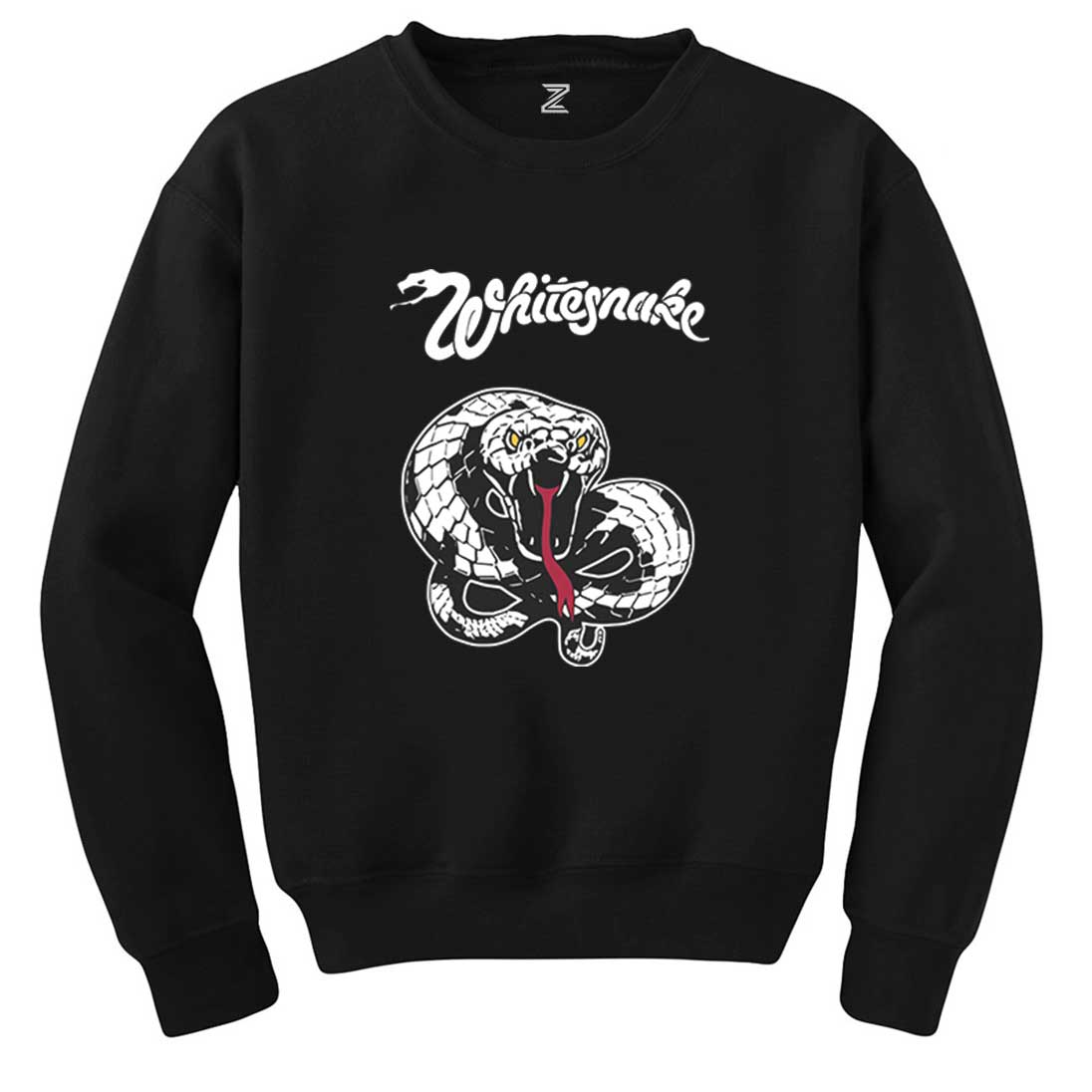 Whitesnake Trouble Siyah Sweatshirt