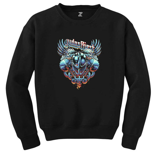 Judas Priest Painkiller Facing Siyah Sweatshirt