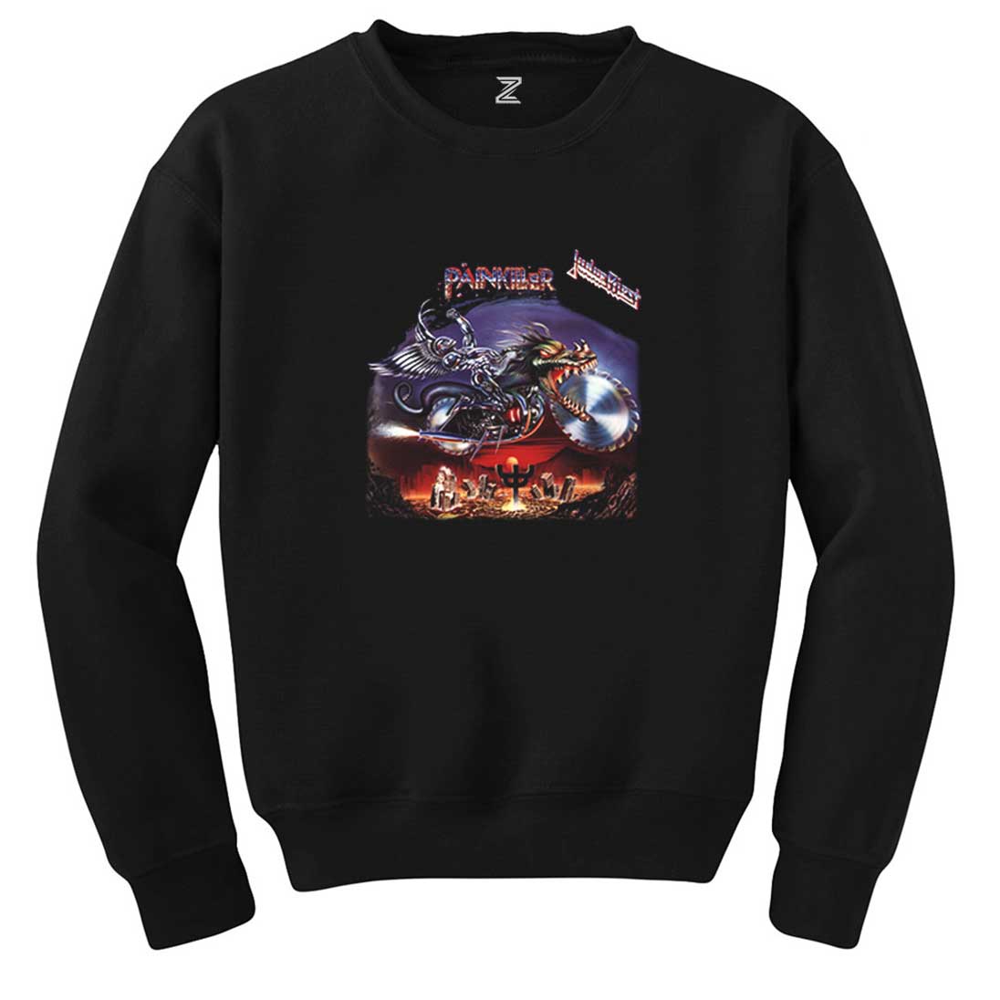 Judas Priest Painkiller Siyah Sweatshirt