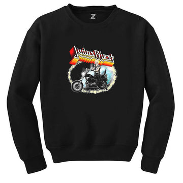 Judas Priest Rob Halford Siyah Sweatshirt