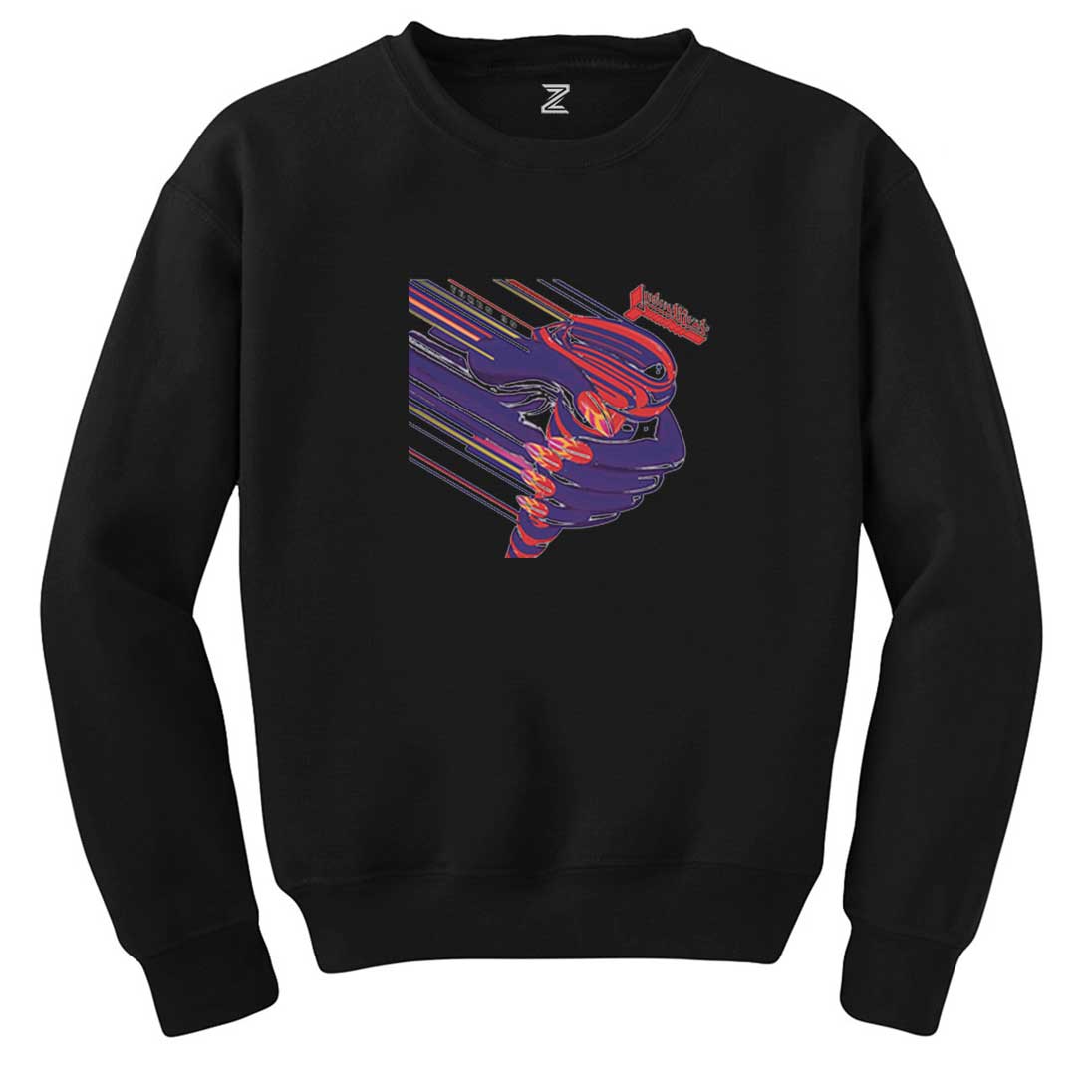 Judas Priest Turbo Siyah Sweatshirt