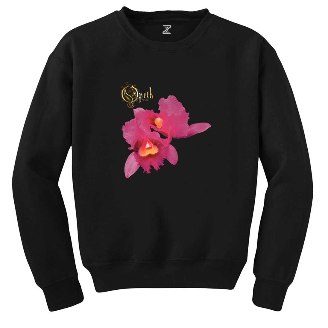 Opeth Orchid Siyah Sweatshirt