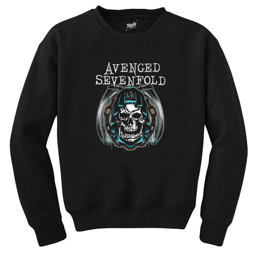 Avenged Sevenfold Nightmare A7X Siyah Sweatshirt