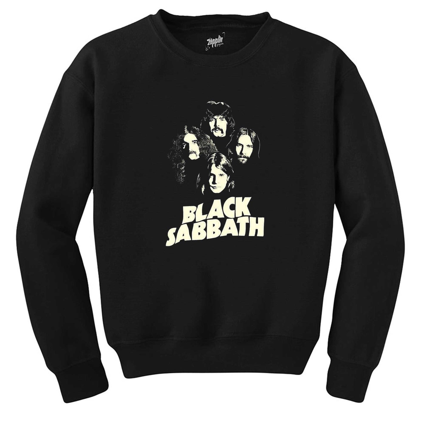 Black Sabbath Siluet Siyah Sweatshirt