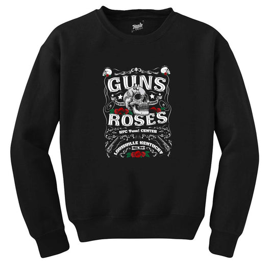Guns N Roses Louis Ulle Kentucky Siyah Sweatshirt