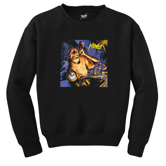 Havok Time Is Up Siyah Sweatshirt