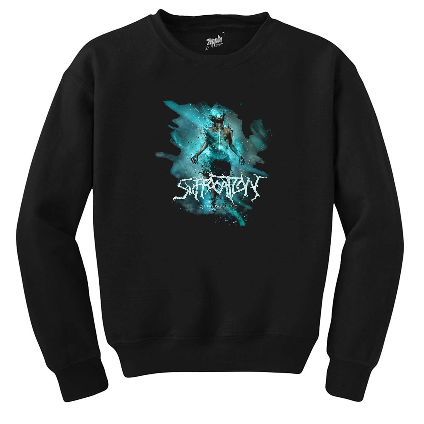 Suffacation Of The Dark Light Siyah Sweatshirt
