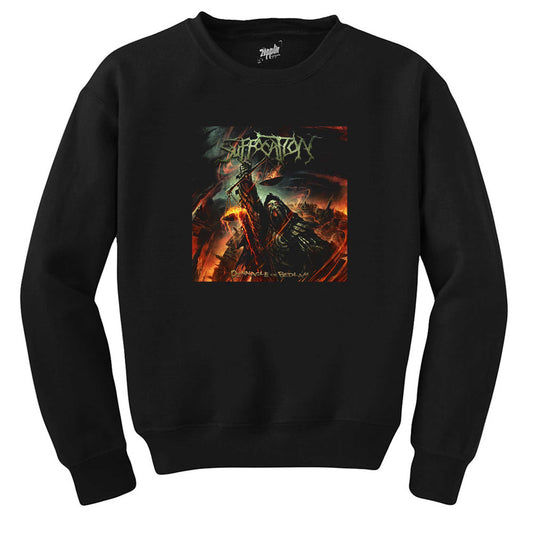 Suffocation Pinnacle Of Bedlam Siyah Sweatshirt