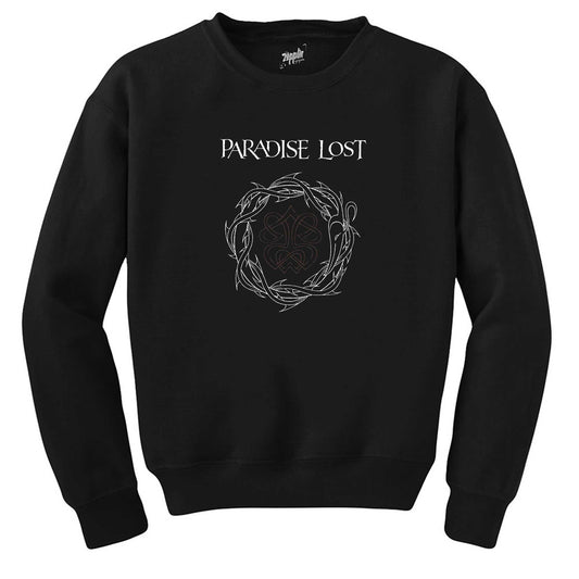 Paradise Lost Logo Siyah Sweatshirt