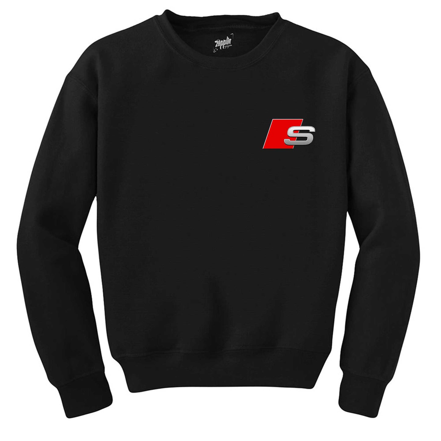 Audi S Line Logo Siyah Sweatshirt