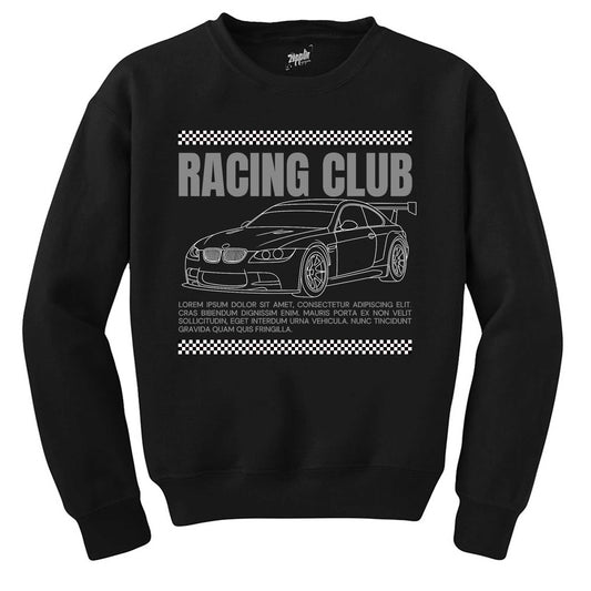 Bmw Racing Club Siyah Sweatshirt