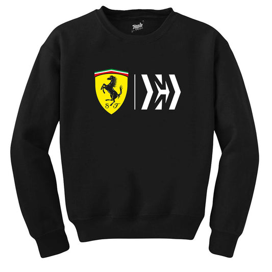 Scuderia Ferrari Mission Siyah Sweatshirt
