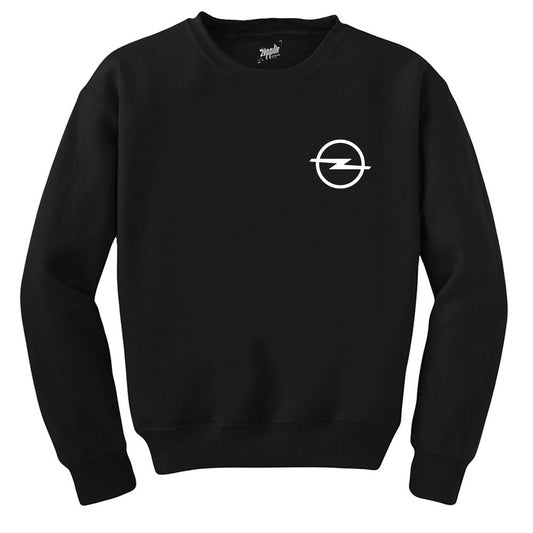 Opel Logo Siyah Sweatshirt