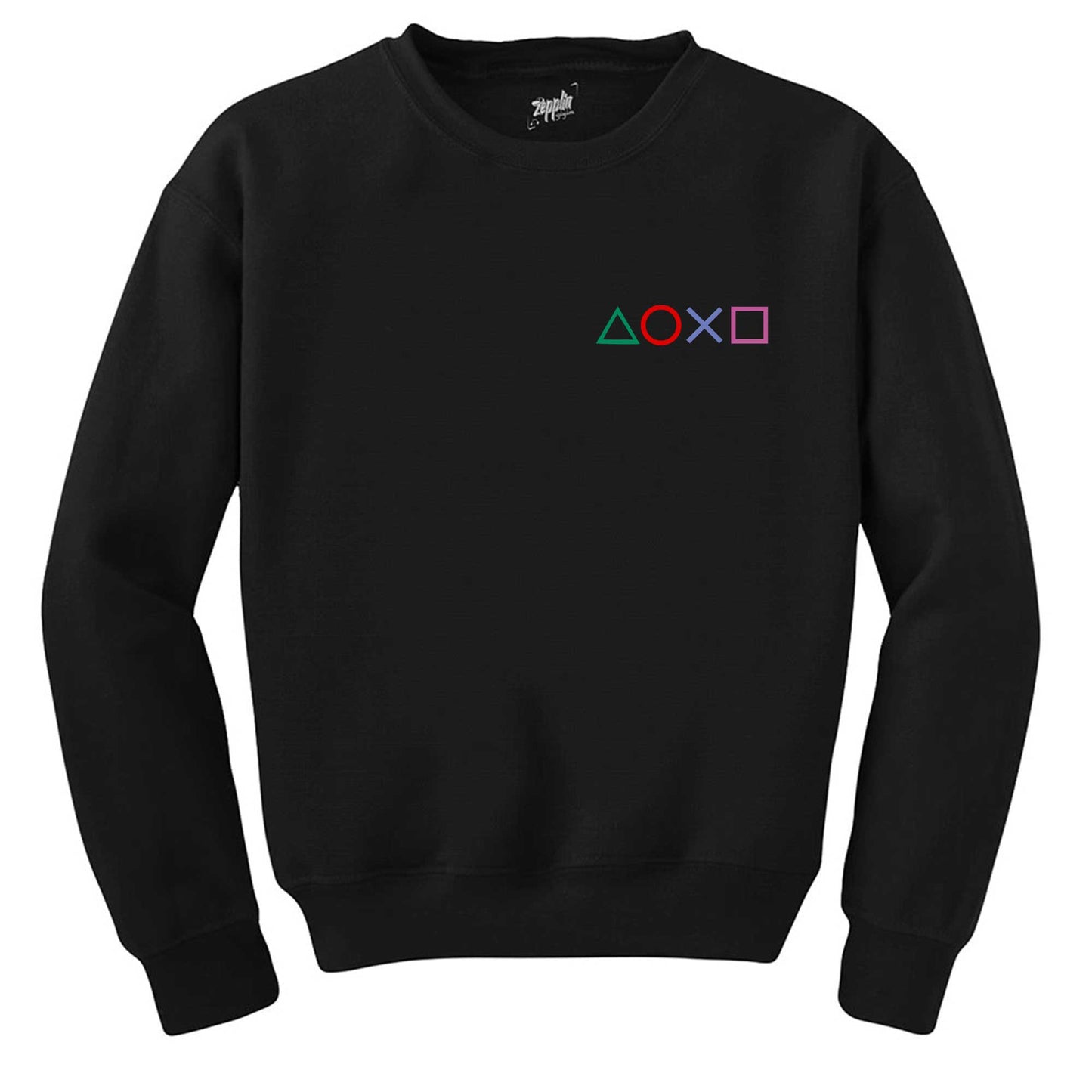 Playstation Consol Siyah Sweatshirt