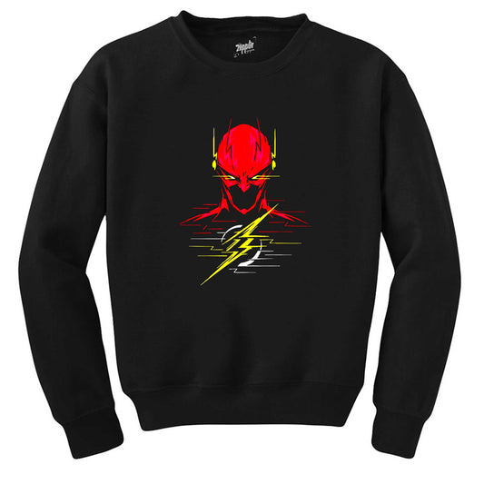 Flash Siyah Sweatshirt