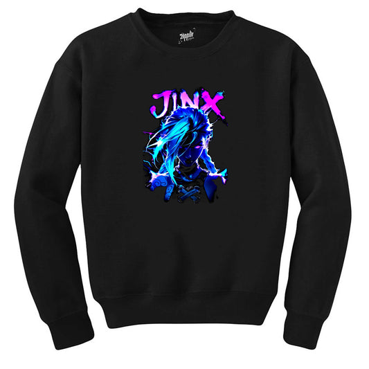 Jinx Siyah Sweatshirt