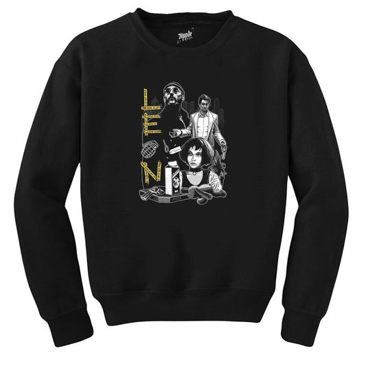 Leon Siyah Sweatshirt