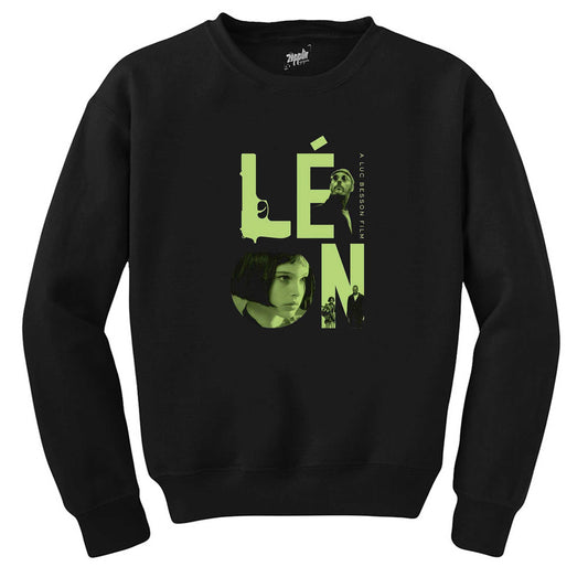 Leon Film Siyah Sweatshirt