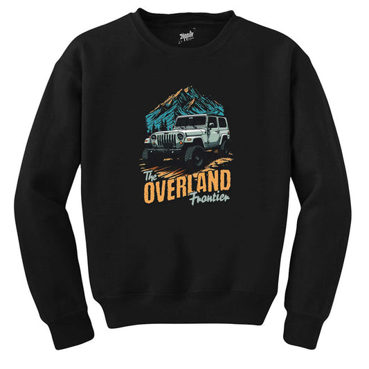 Overland Siyah Sweatshirt