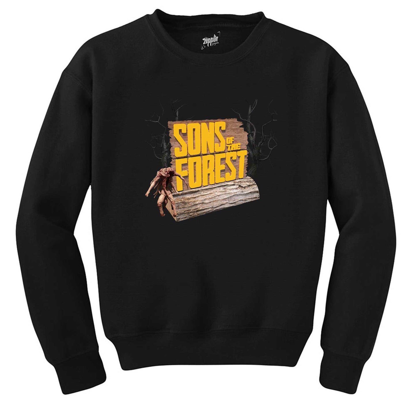 Sons Of The Forest Tree Siyah Sweatshirt
