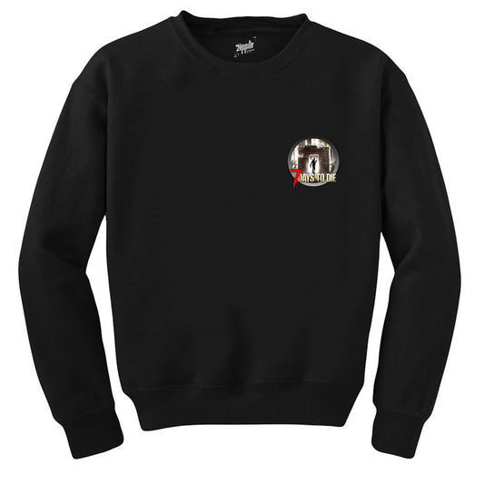 7 Days To Die Icon Siyah Sweatshirt