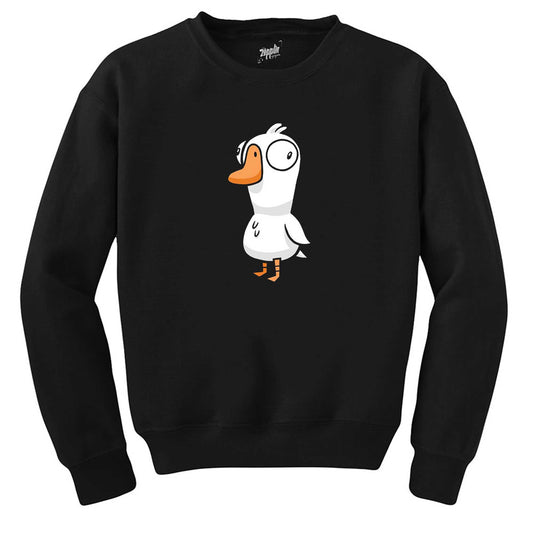 Goose Goose Duck Siyah Sweatshirt